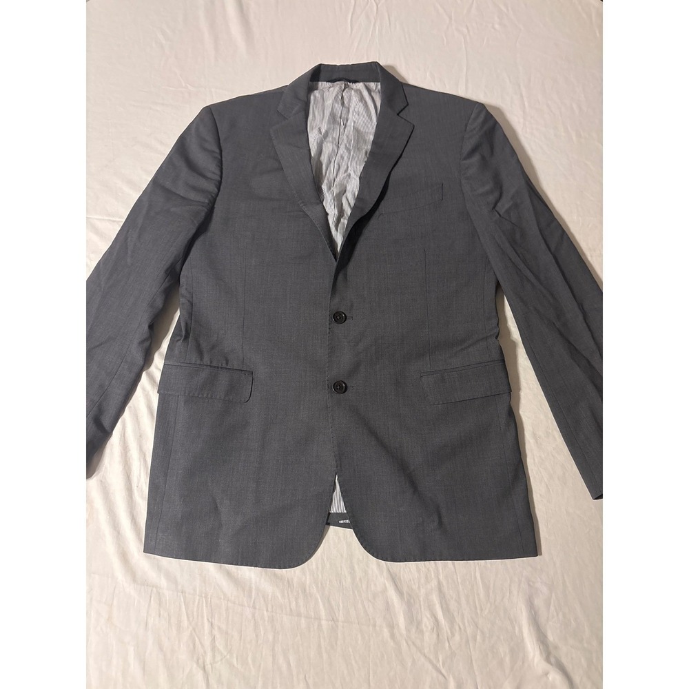 Brooks Brothers Explorer Blazer Mens 42L Gray Regent Fit 2-Button Coat